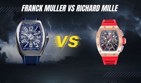 franck muller vs richard miller|richard mille alternatives.